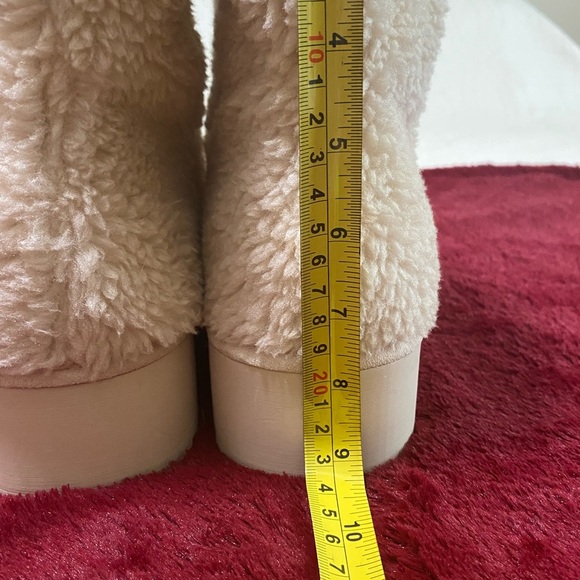 Madden Girl Cozy Cream Platform Boots - Picture 9 of 9